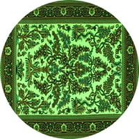 Tradicionalni pravokutni perzijski tepisi u zelenoj boji tvrtke, 8' 12'