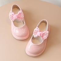 Sandale za djevojčice, dječje cipele, Cipele za princezu s bisernom leptir mašnom, plesne cipele, japanke za malu