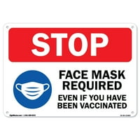 - OBAVIJEST - ZNAČAJSKI - STOP - Maska za lice potrebna je čak i ako ste cijepljeni