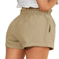 Abtel žene mini hlače solidne boje kratke vruće hlače na havajima ljetne plaže kratke hlače dame casual odmor