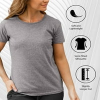 Iznutra-preko - Ženska majica kratkih rukava s uzorkom