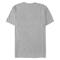 Sažetak prirode Muška grafička majica za srebrna krema - Dizajn ljudi s
