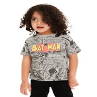 Strip majica za dječake s Batmanom, veličine 12 m-5 T