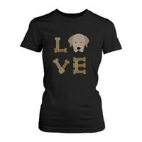 Zlatni retriver ljubav ženska košulja Slatki pokloni za vlasnike pasa za retriver