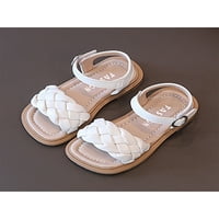 Dječje cipele princeze ljetne ravne sandale haljina za plažu elegantne sandale s remenom za djevojčice udobnost