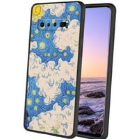 Kompatibilno sa Samsung Galaxy S10+ Plus futrolom za telefon, Van-Gogh-49-6- Muškarci s slučajevima, fleksibilni