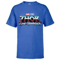 Logotip filma Thor: ljubav i grom - majica kratkih rukava za djecu-prilagođena-