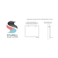 Stupell Industries Život bolji na jezeru Greated Canues Graphic Art Gallery Wrapped Canvas Print Wall Art, Dizajn