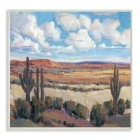 Studell Home Decor Savannah pustinj šarene slikarske krajolike uokvirene teksturiziranom umjetnošću