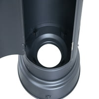 Black+Decker grijač za plin visoke učinkovitosti - crni