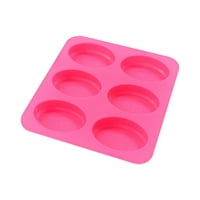 mnjin kalupi čipkasti kalupi sapun si uzorak uzastopni ovalni sapun kalupi silikonska kuhinja ¼ blagovaonica ružičasta