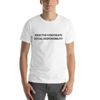 3xl Direktor Korporativna društvena odgovornost Bold majica majica s kratkim rukavima pamučna majica prema nedefiniranim