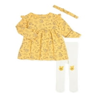 Winnie set haljina za djevojčice Pooh, veličina 0m-24m