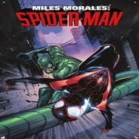 Comics oomph-miles Morales: Spider-Man zidni poster s gumbima, 22.375 34