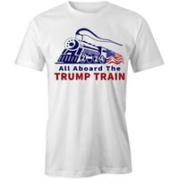 Majica svi na Trumpovom vlaku, Muška bijela majica na poklon