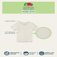 Majice od organskog pamuka Za dječake u pakiranju od 2 do 5 godina