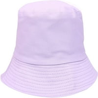 Ženski šešir - Panama mumbo jednostavna jednobojna reverzibilna kapa-Panama za ljetni ribolov, šetnju, ležerni