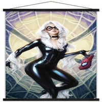 Comics Comics - Black Cat - Naslovnica The Amazing Spider-Man drveni magnetski uokvireni zidni poster, 22.375