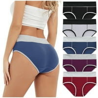 Ženske čvrste boje patchwork Upoznaje gaćice donje rublje Knickers Bikini underpants