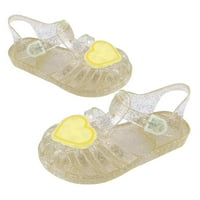 _ / Dječje vodene sandale sa zatvorenim prstima za djevojčice, vanjske sportske prozračne ljetne cipele s uzorkom