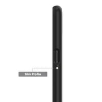 onn. Slučaj za gel telefona s ugrađenom antimikrobnom zaštitom za Samsung Galaxy A01, Black