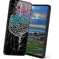 Kompatibilno sa Samsung Galaxy-om Slučaj od 5G telefona, muškarce u obliku mozga, muškarce, fleksibilan silikonski