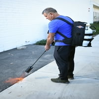 Nosač ruksaka za spremnik propana Buck i Buck Buck plamenik za spaljivanje korova