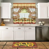 Set kuhinjskih zavjesa za vikendicu, 36, inch